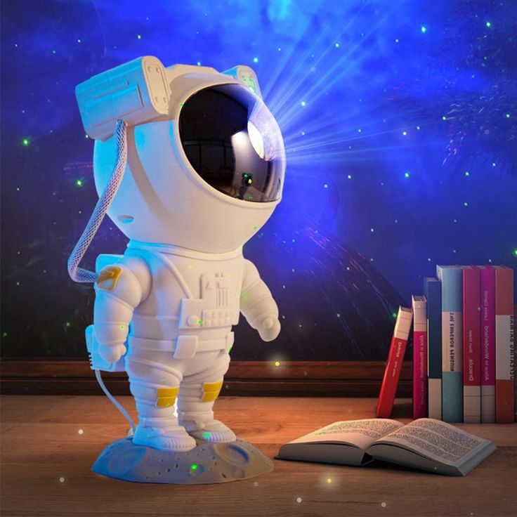 Galaxy Astronaut Night Light Room Projector!
