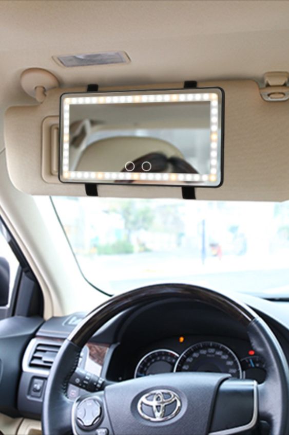Illuminate Your Drive: LED Light Car Mirror Enhancement قم بإضاءة محرك الأقراص الخاص بك: تحسين مرآة السيارة الخفيفة
